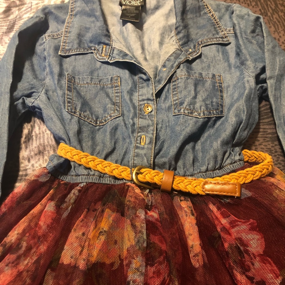 Little girls cute fall dress